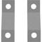 Ekena Millwork Premium Z-Brackets for Barn Door Track (set of 2), Flint Gray GB6001TZFG - alternate 1